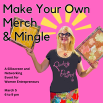 Make Your Own Merch and Mingle with Kingi and Laura-Jean ❤️