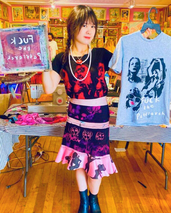 Fuck The Patriarchy Silkscreen Workshop and Party