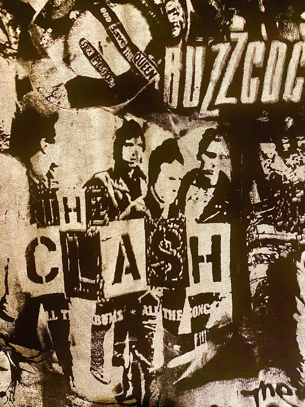 Black + Silver SENSATION Rock Skirt 🎶