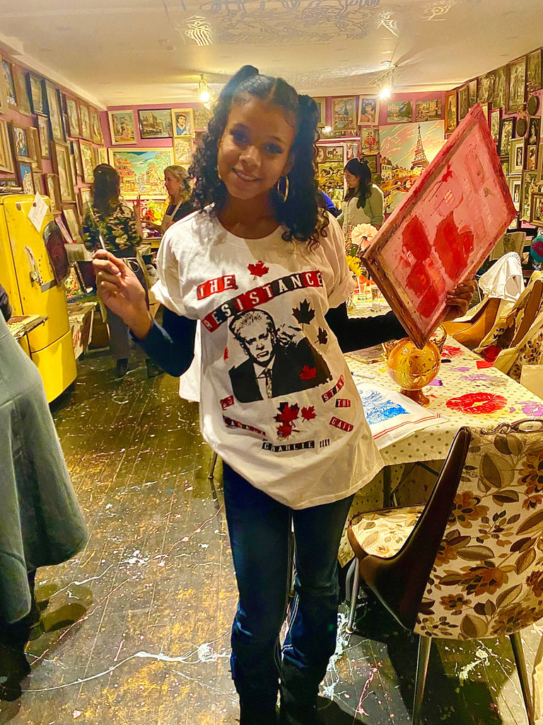 The Resistance T-Shirts – Peach Berserk