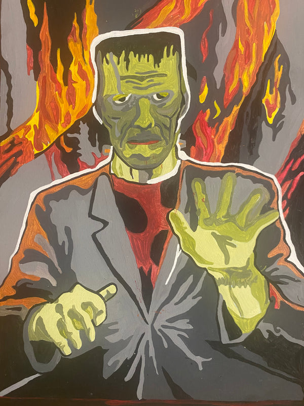 Frankly FRANKENSTEIN Paint by Numbers Kit