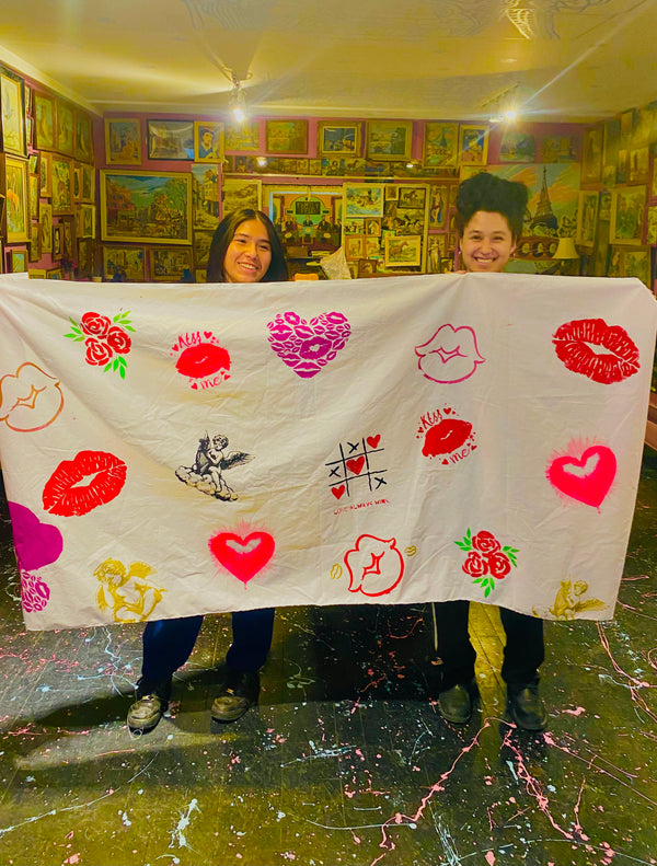 Alternative + Creative Valentine's Day Party at Peach Berserk <3 !